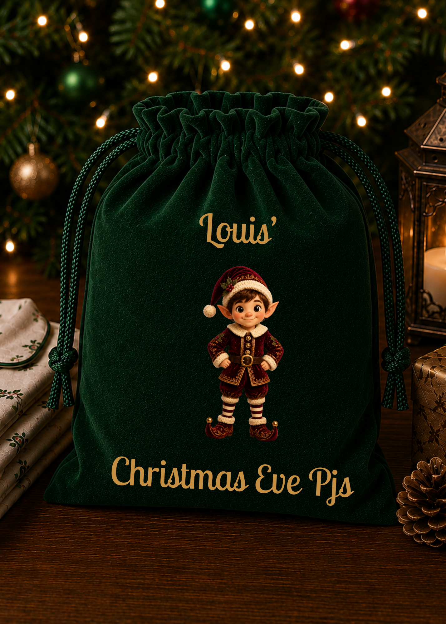 NEW Velvet Pyjama Bag