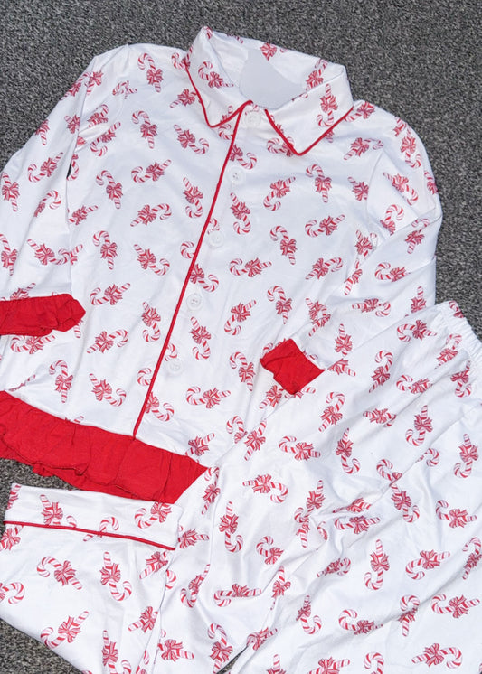 PRE ORDER Candy Bows Christmas Pyjamas