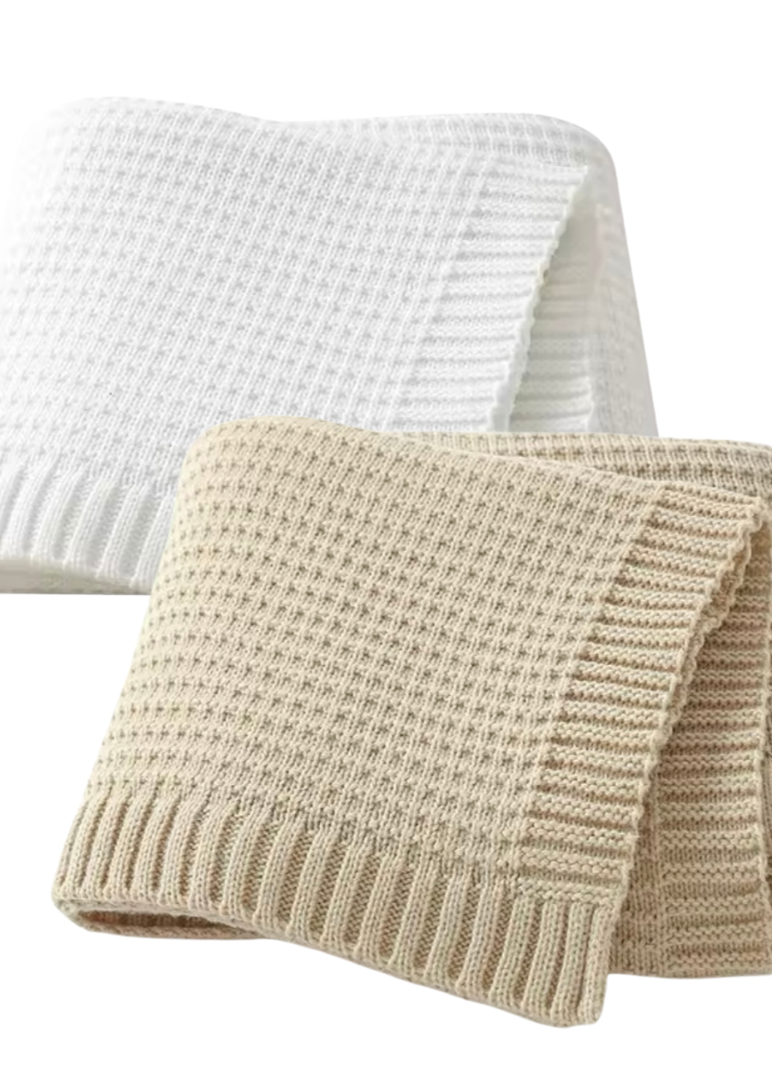 Cellular Baby Blanket
