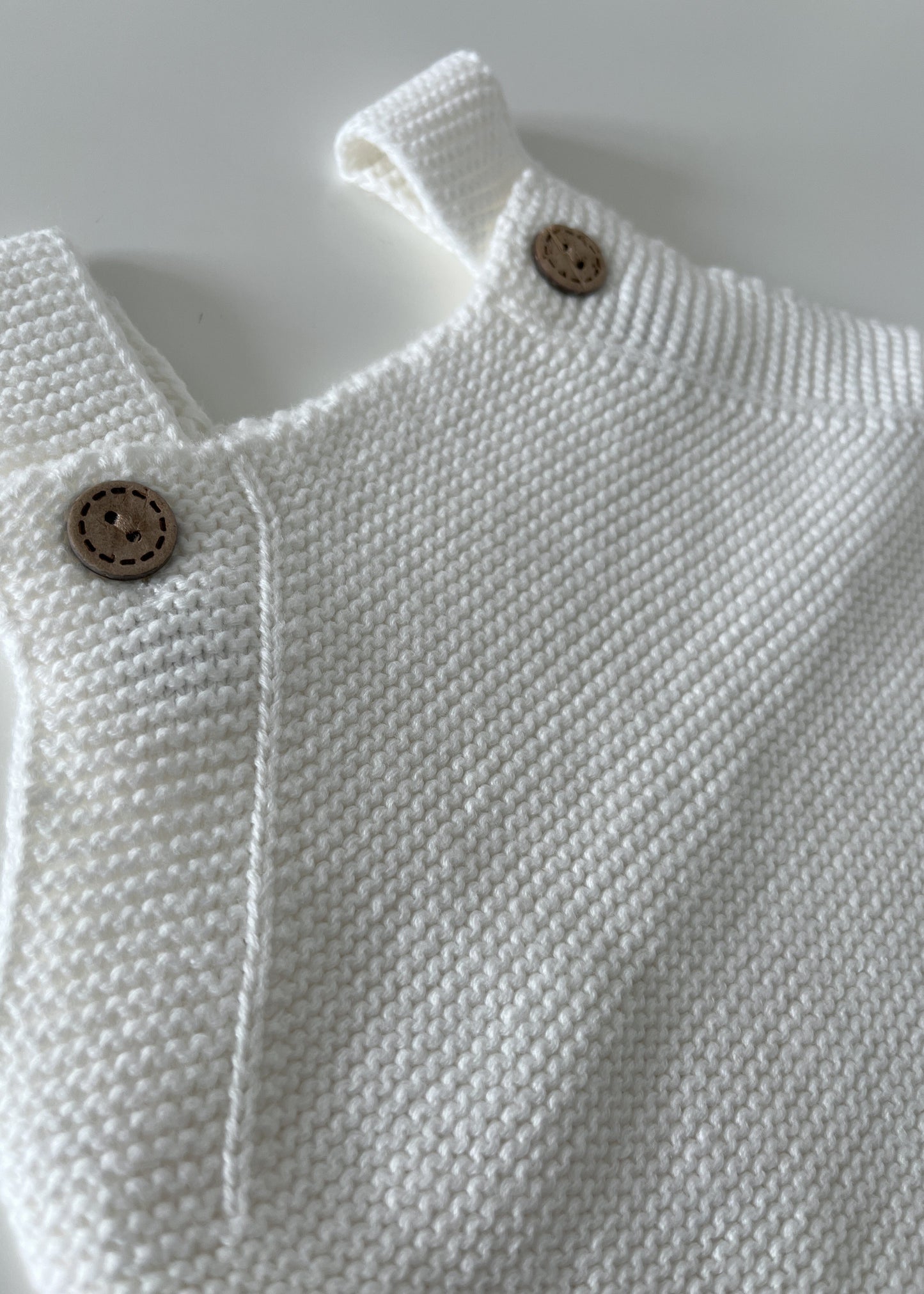 Knitted Baby Romper
