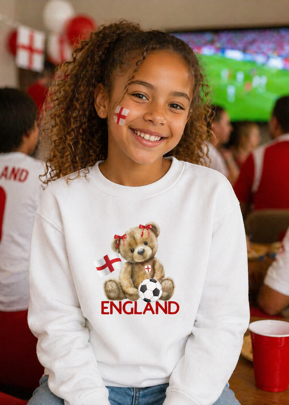 England Bear Sweatshirt