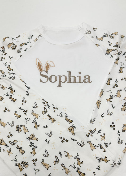Bunny Print Pjs