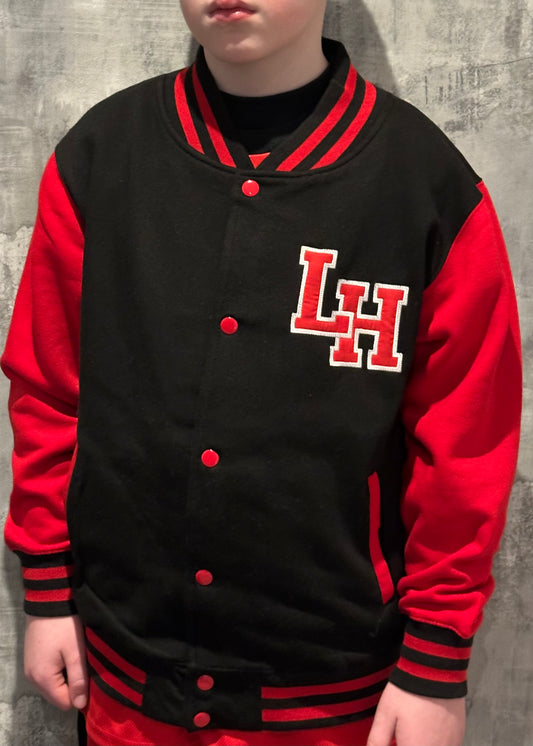 Kids Applique Varsity Jacket
