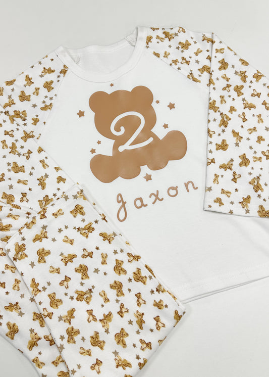 Teddy Bear Birthday Pyjamas