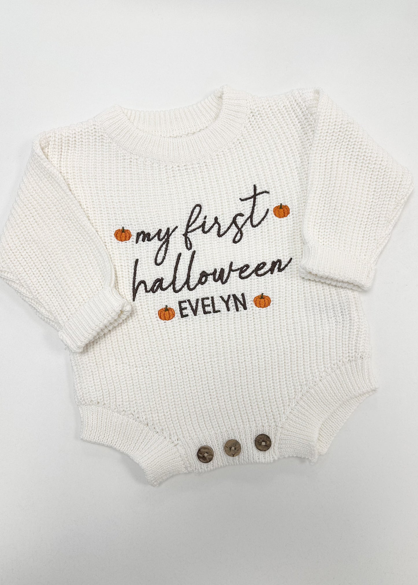 My First Halloween Romper