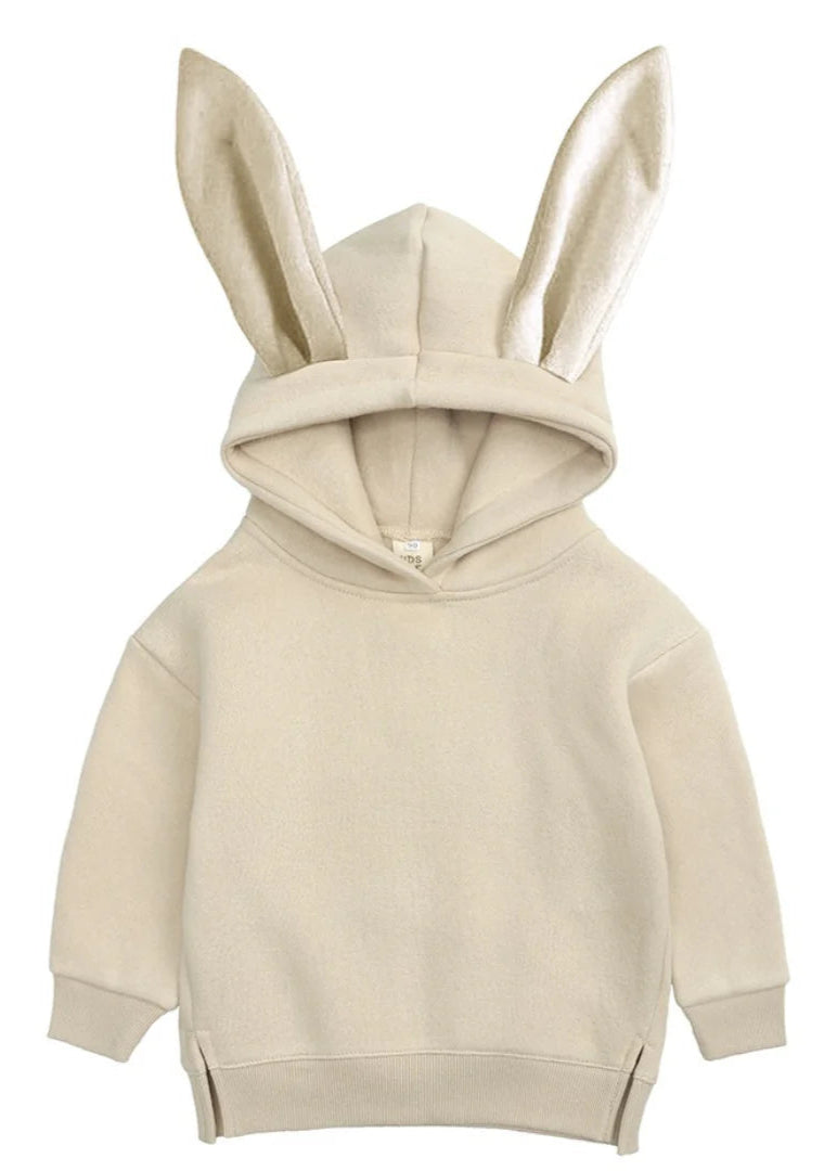 NEW Beige Bunny Hoodie