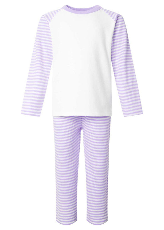 Purple Stripe Birthday Pyjamas