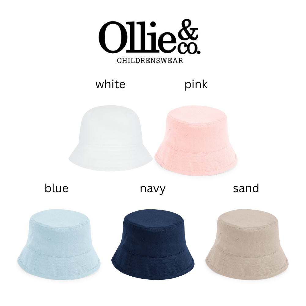 Organic Cotton Bucket Hat