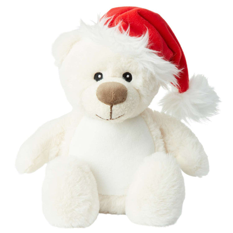 Cream Christmas Bear