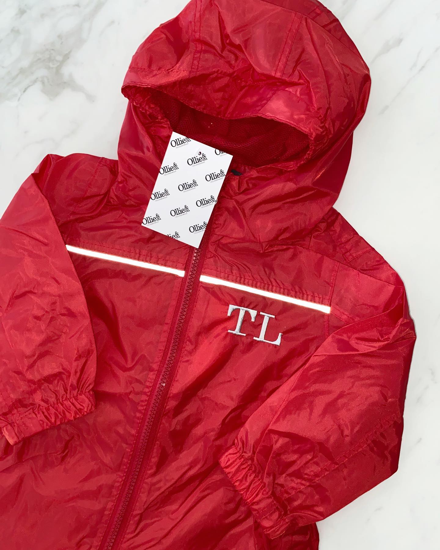 Red Rain Suit