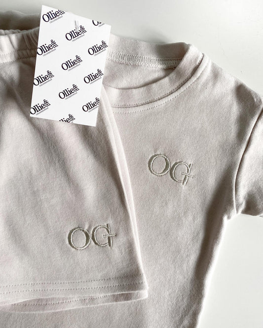 Stone Handmade Short Loungewear