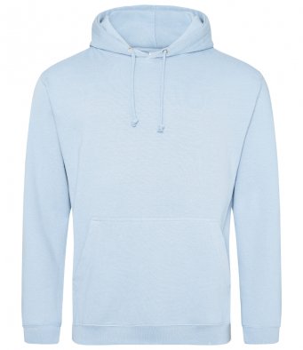 Sky Blue Signature Adults Hoodie