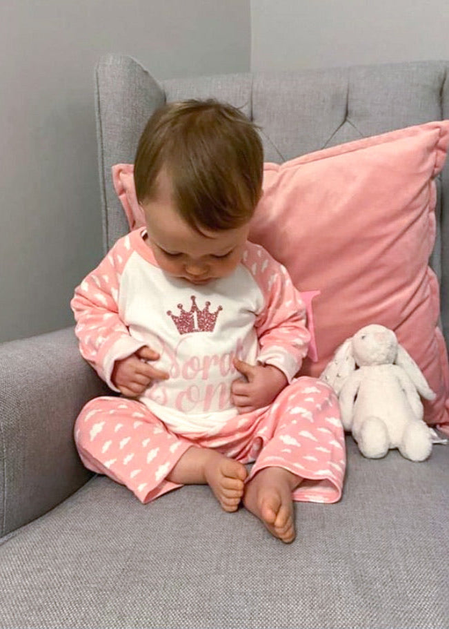 Pink Cloud Birthday Pyjamas