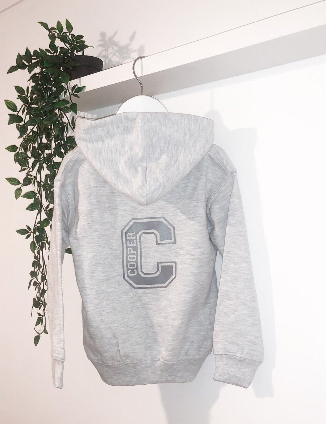 Ash Grey Signature Kids Hoodie
