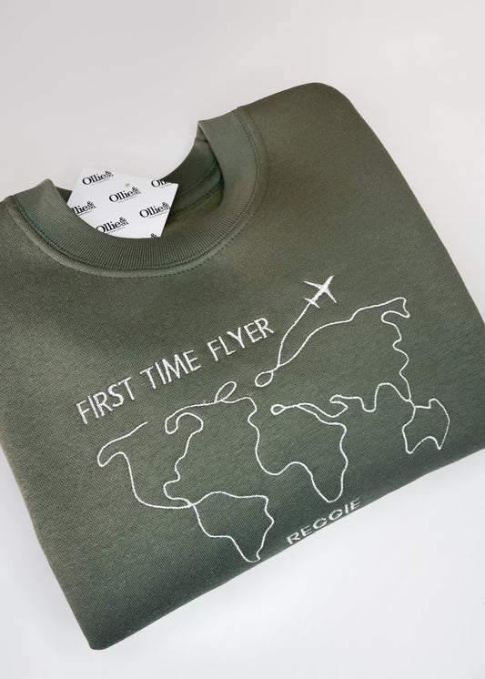 First Time Flyer Sweater
