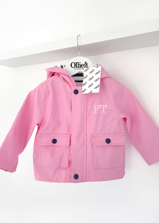 Pink Rain Jacket
