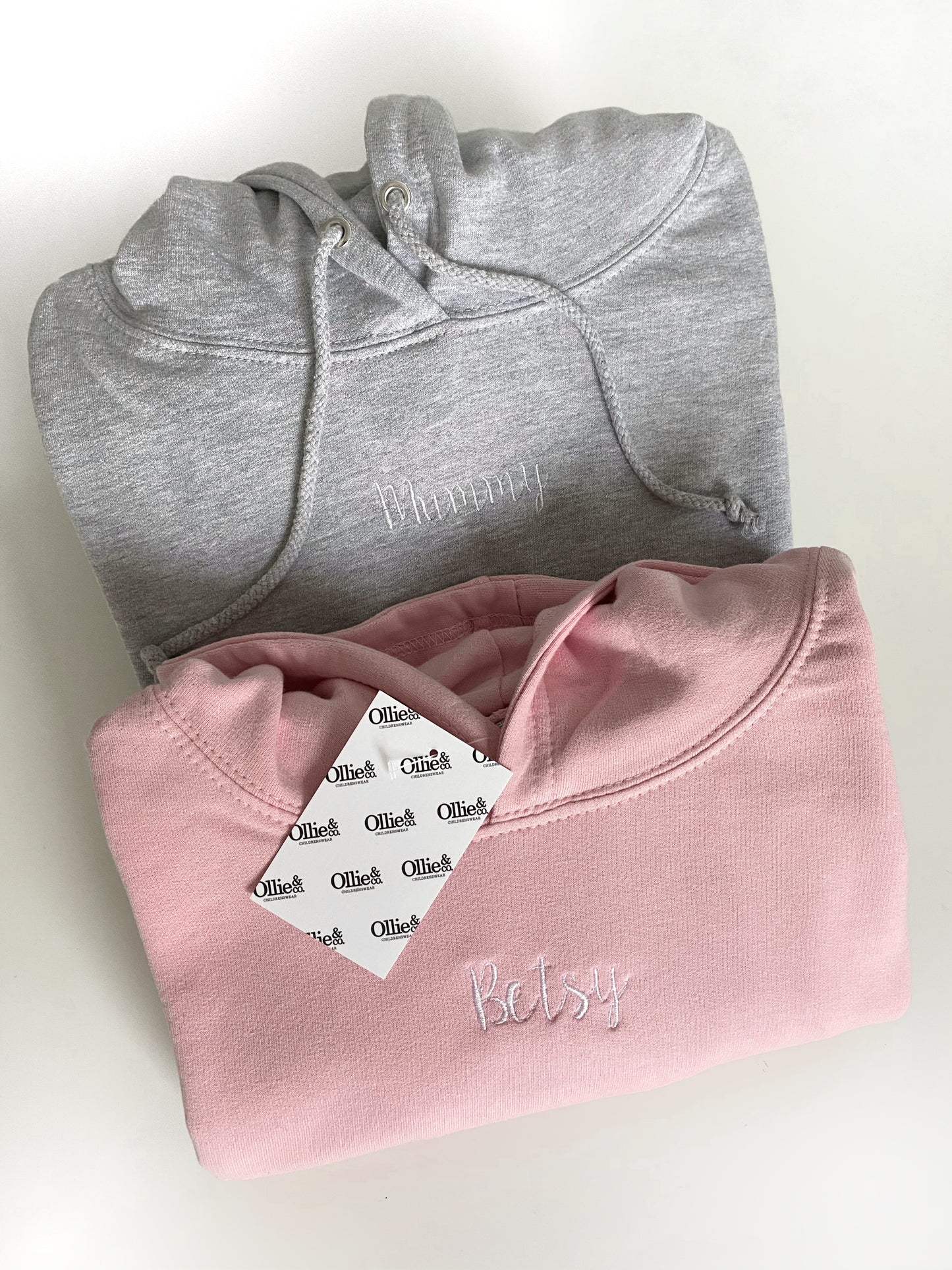 Baby Pink Signature Kids Hoodie