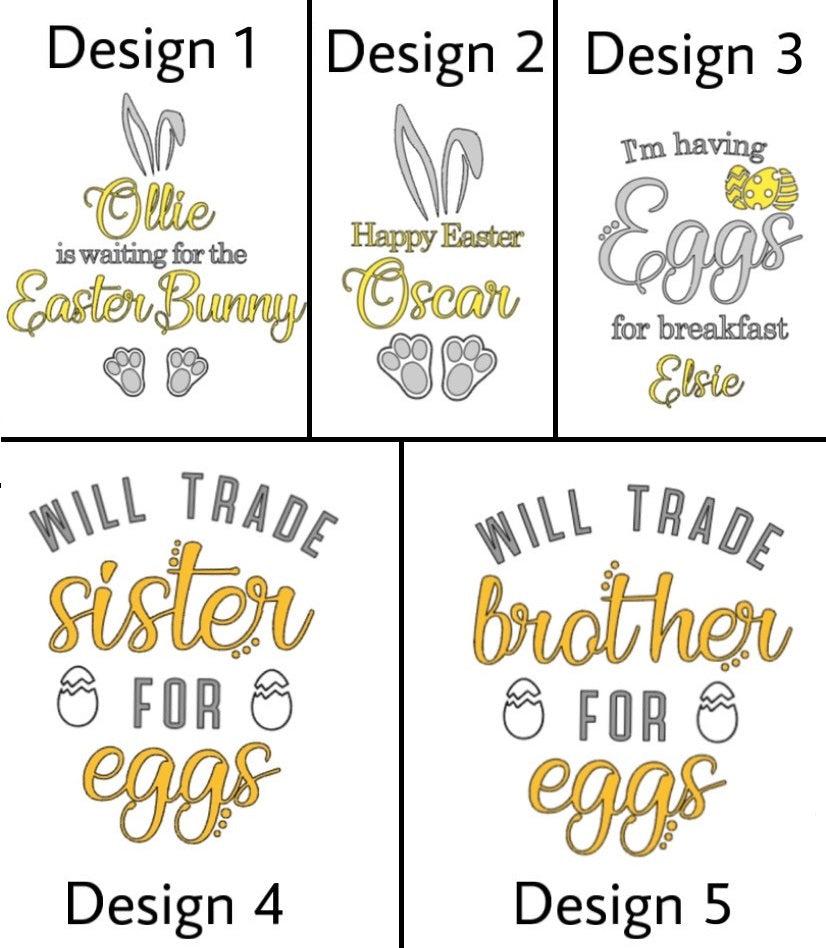 Easter Bunnies Handmade Pyjamas