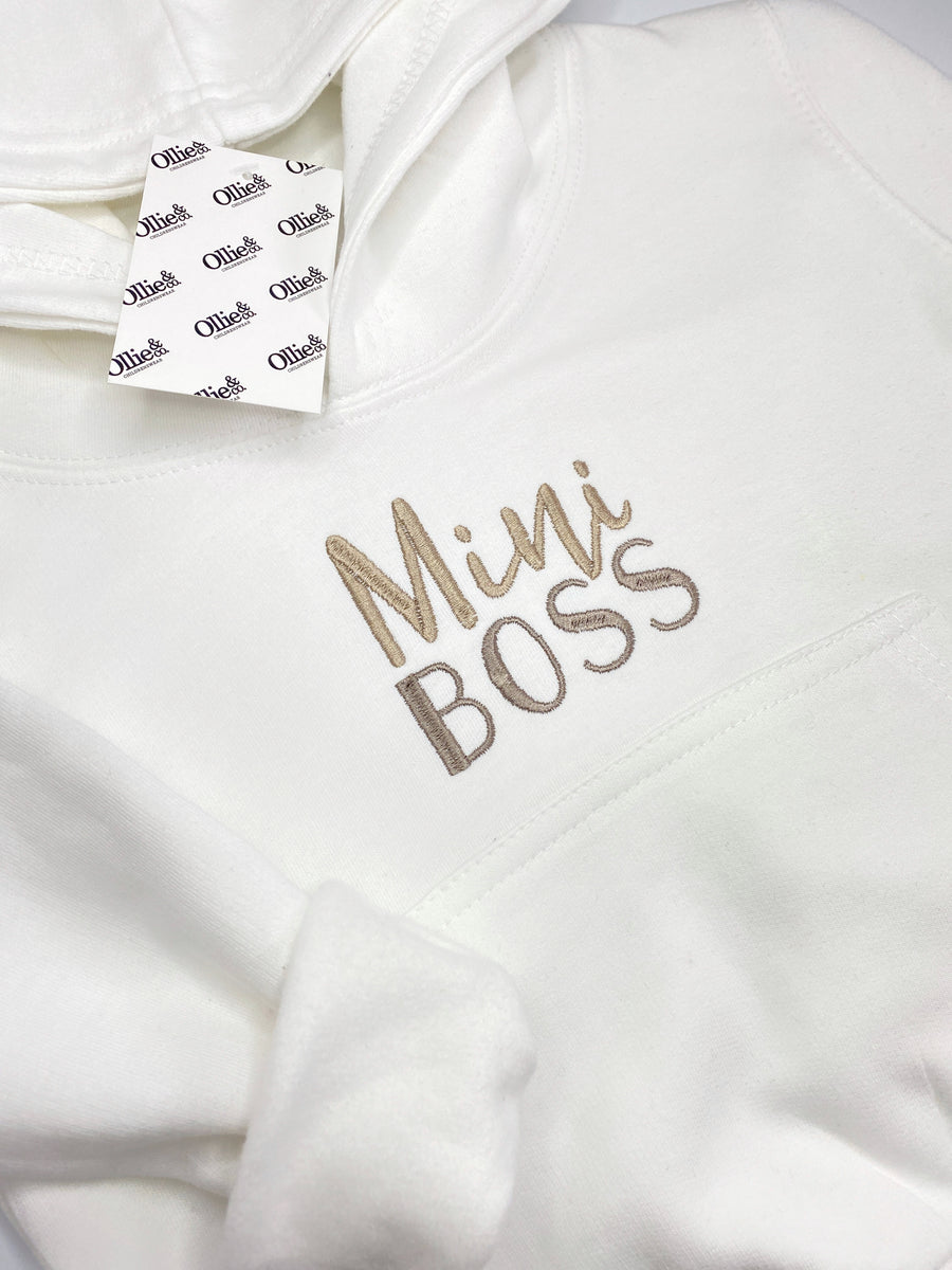 Mini 2025 boss hoodie