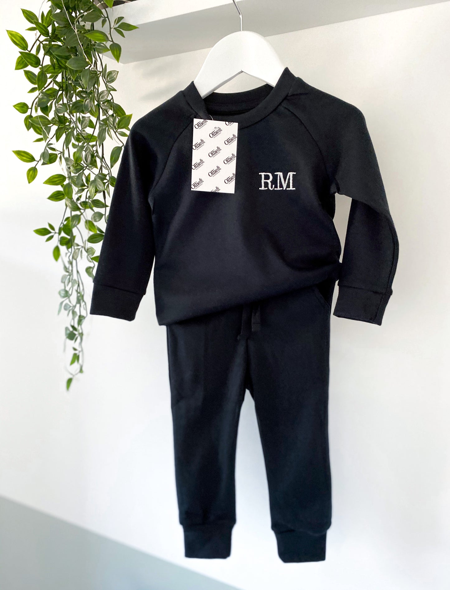 Black Tie Waist Loungewear