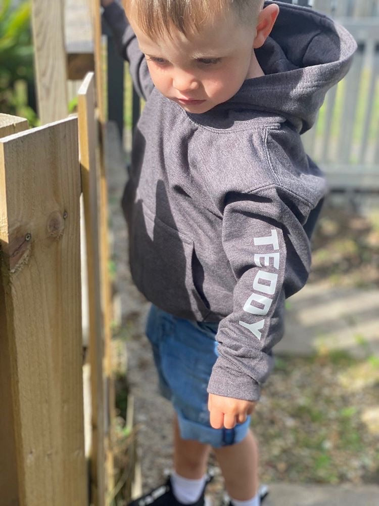 Charcoal Signature Kids Hoodie