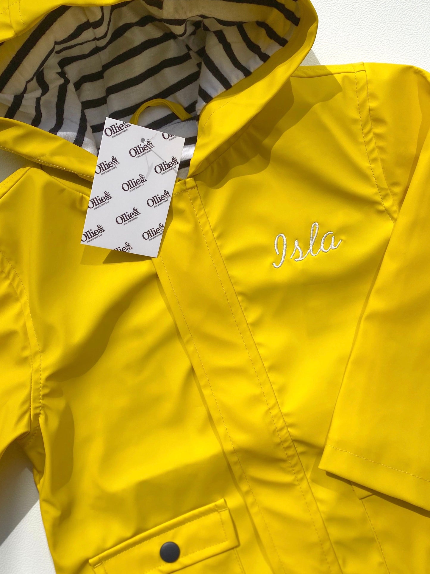 Yellow Rain Jacket