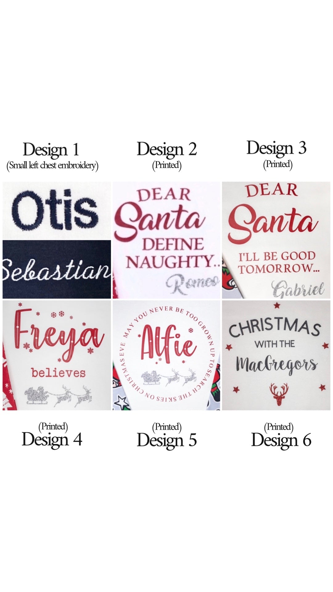 Kids Groovy Christmas Pyjamas