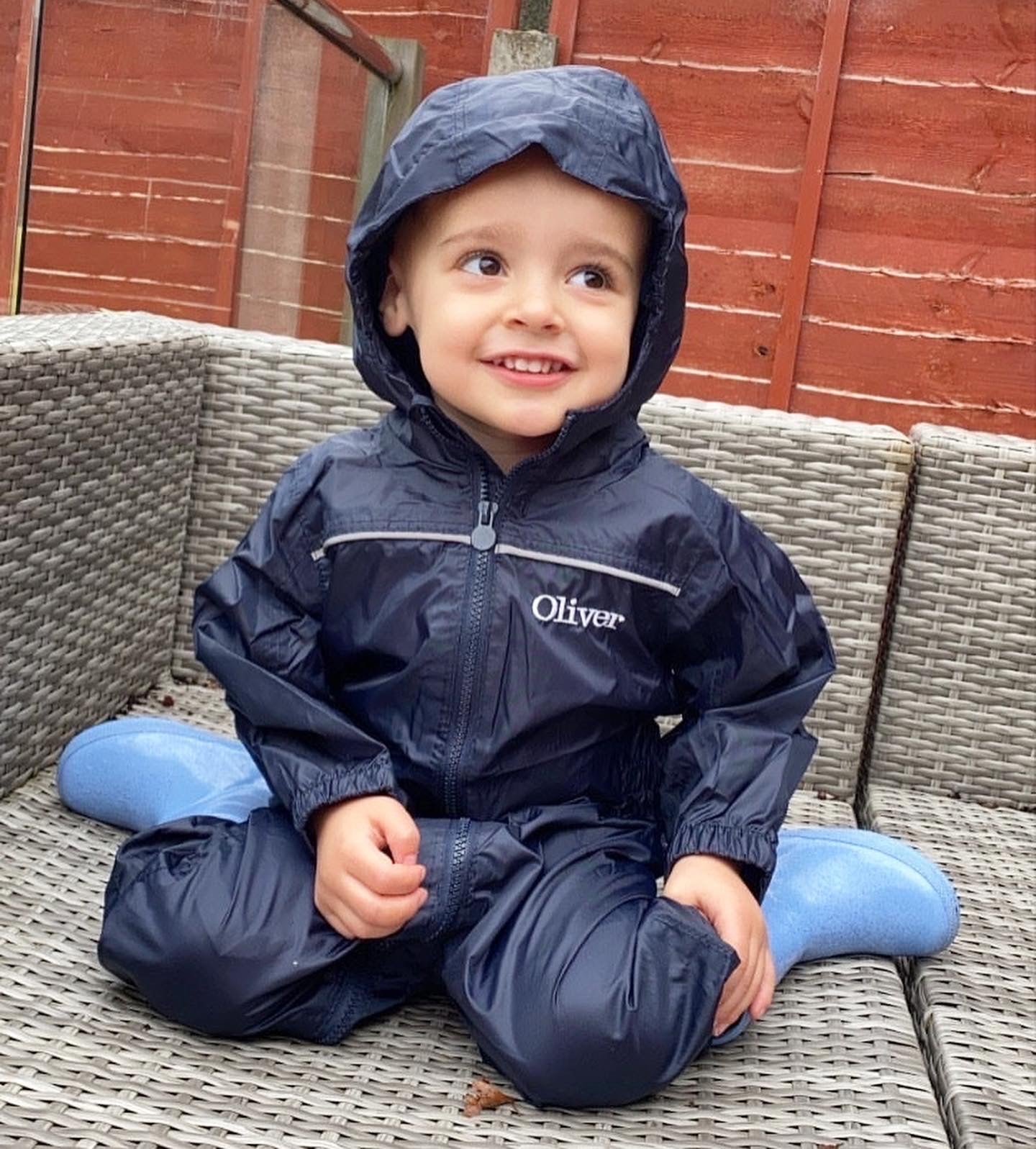 Navy Rain Suit