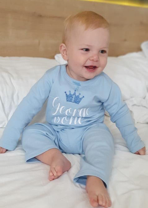 Blue Birthday Pyjamas