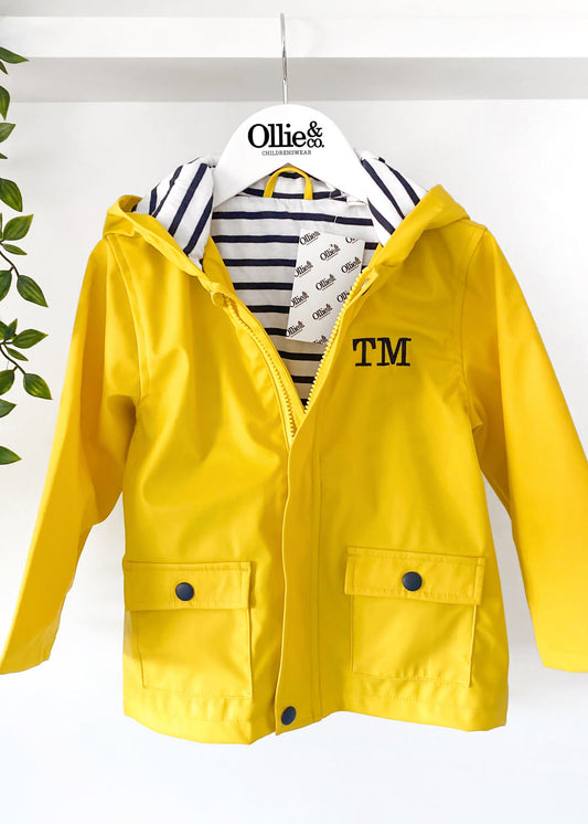 Yellow Rain Jacket
