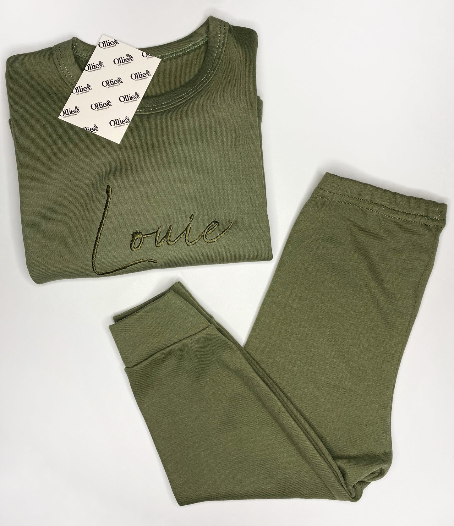 Khaki Handmade Loungewear