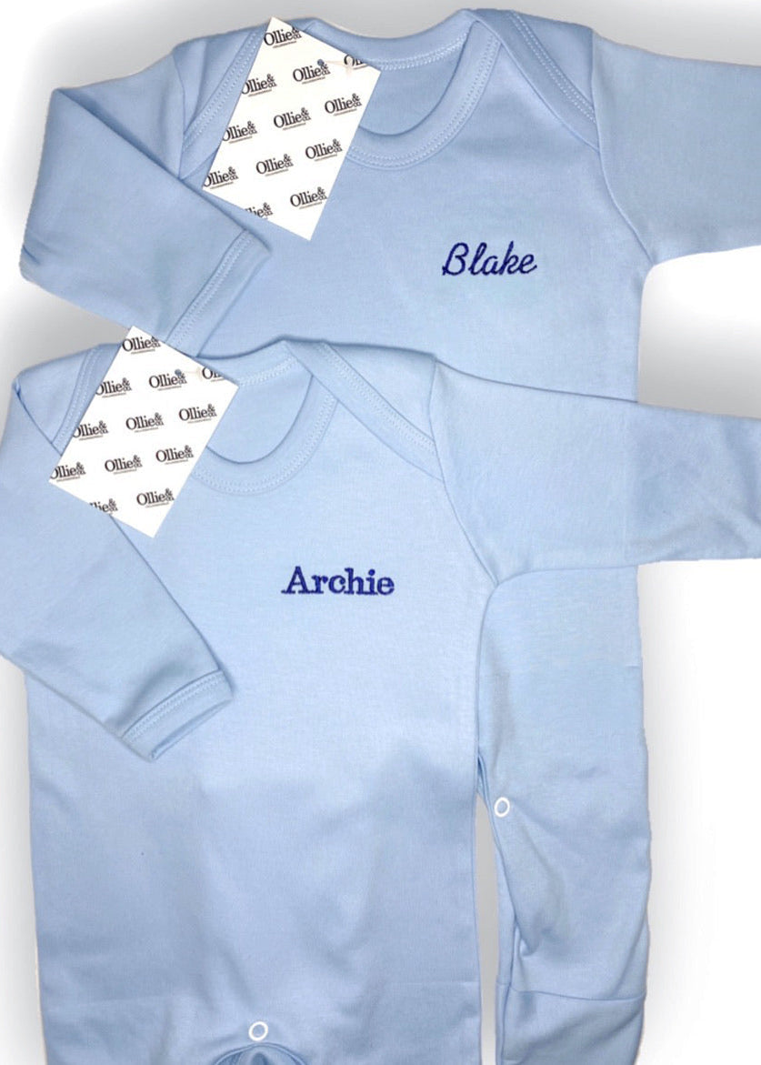Blue Romper