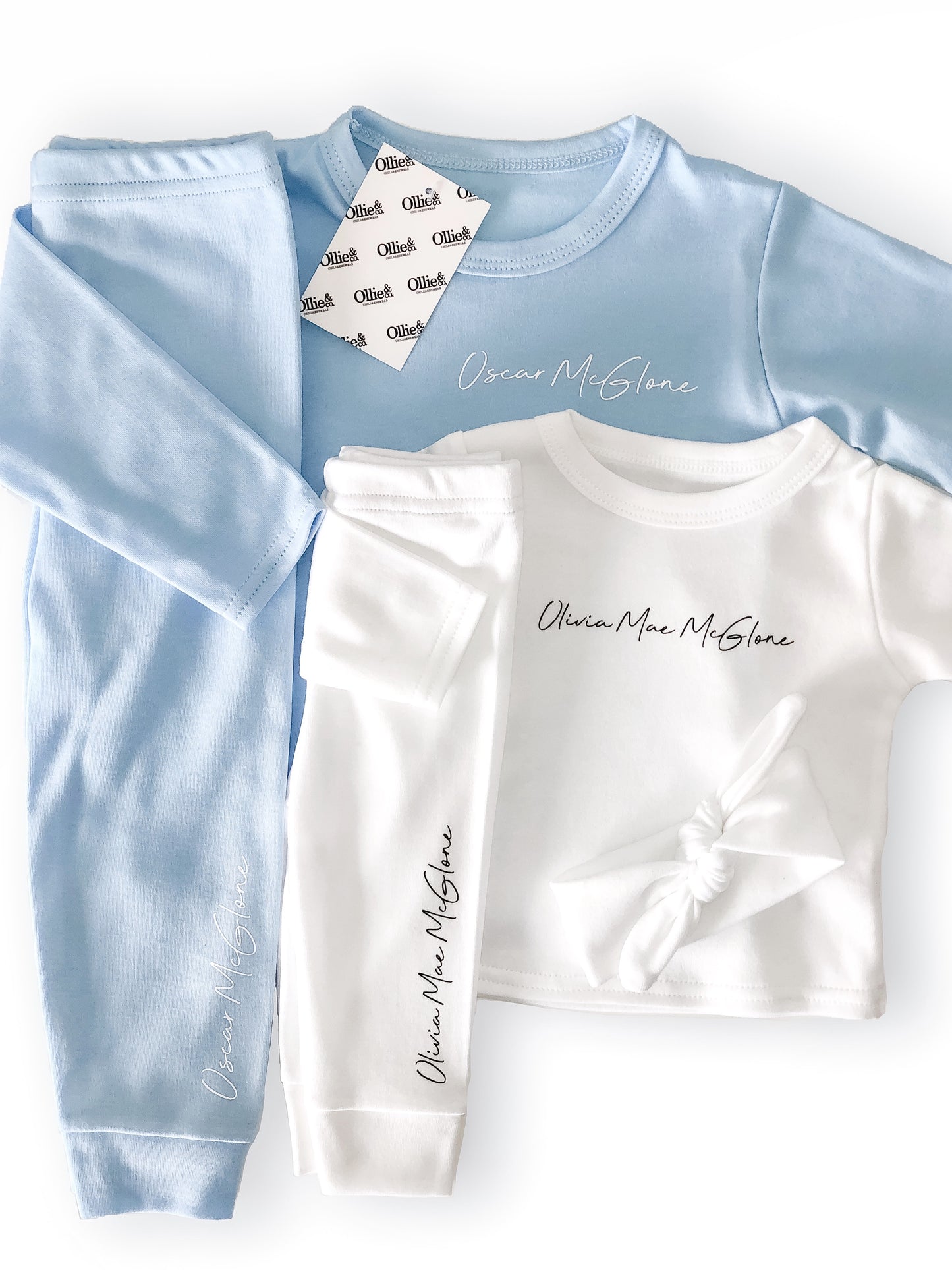 Light Blue Handmade Loungewear