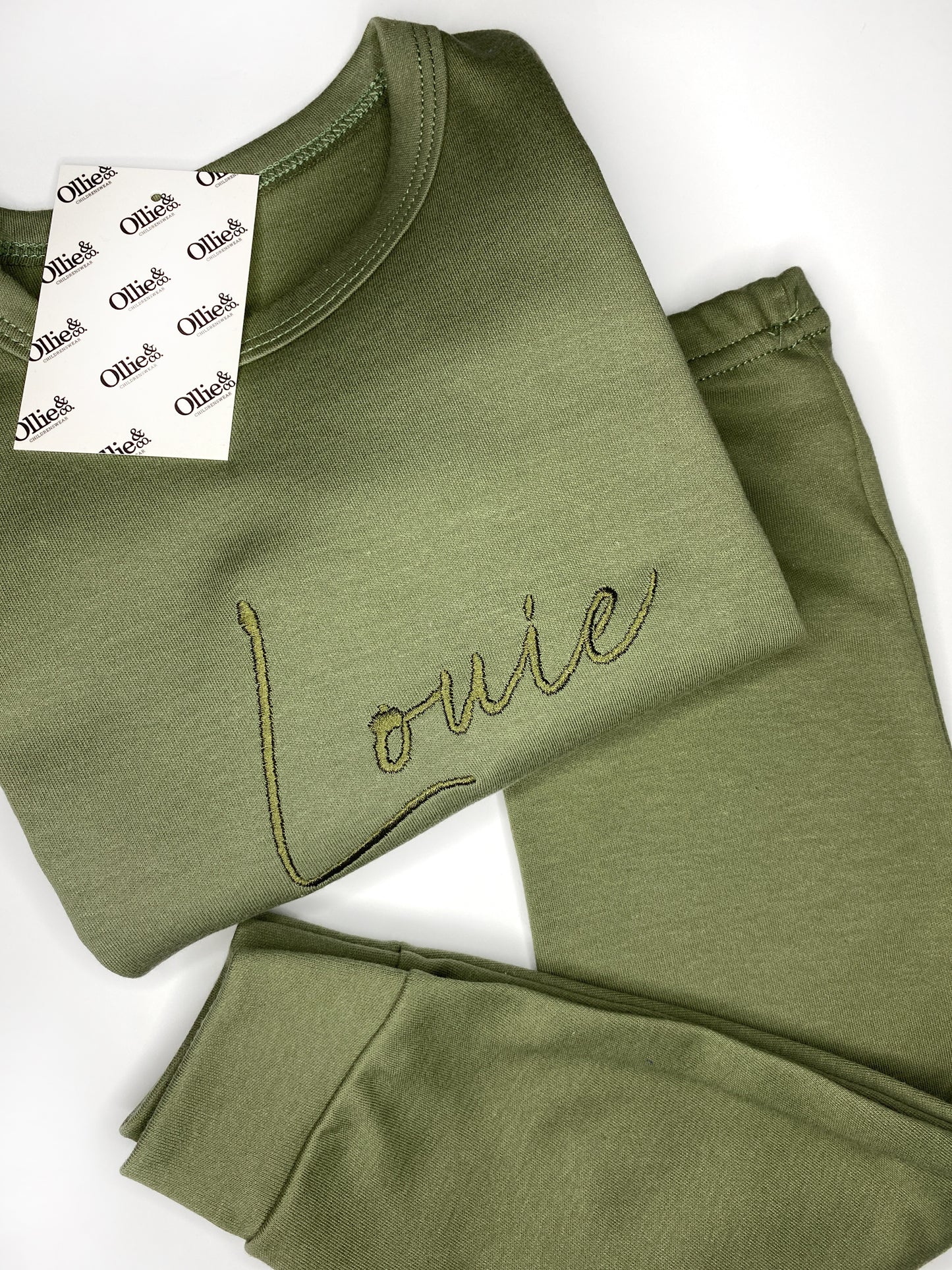 Khaki Handmade Loungewear