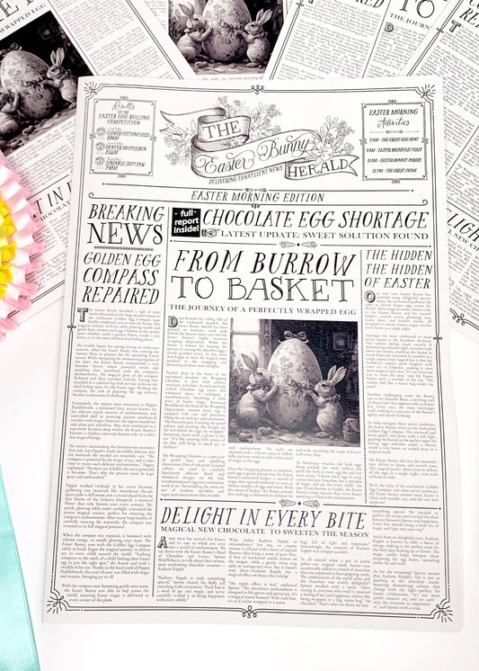 Easter Newspaper Activity Booklet