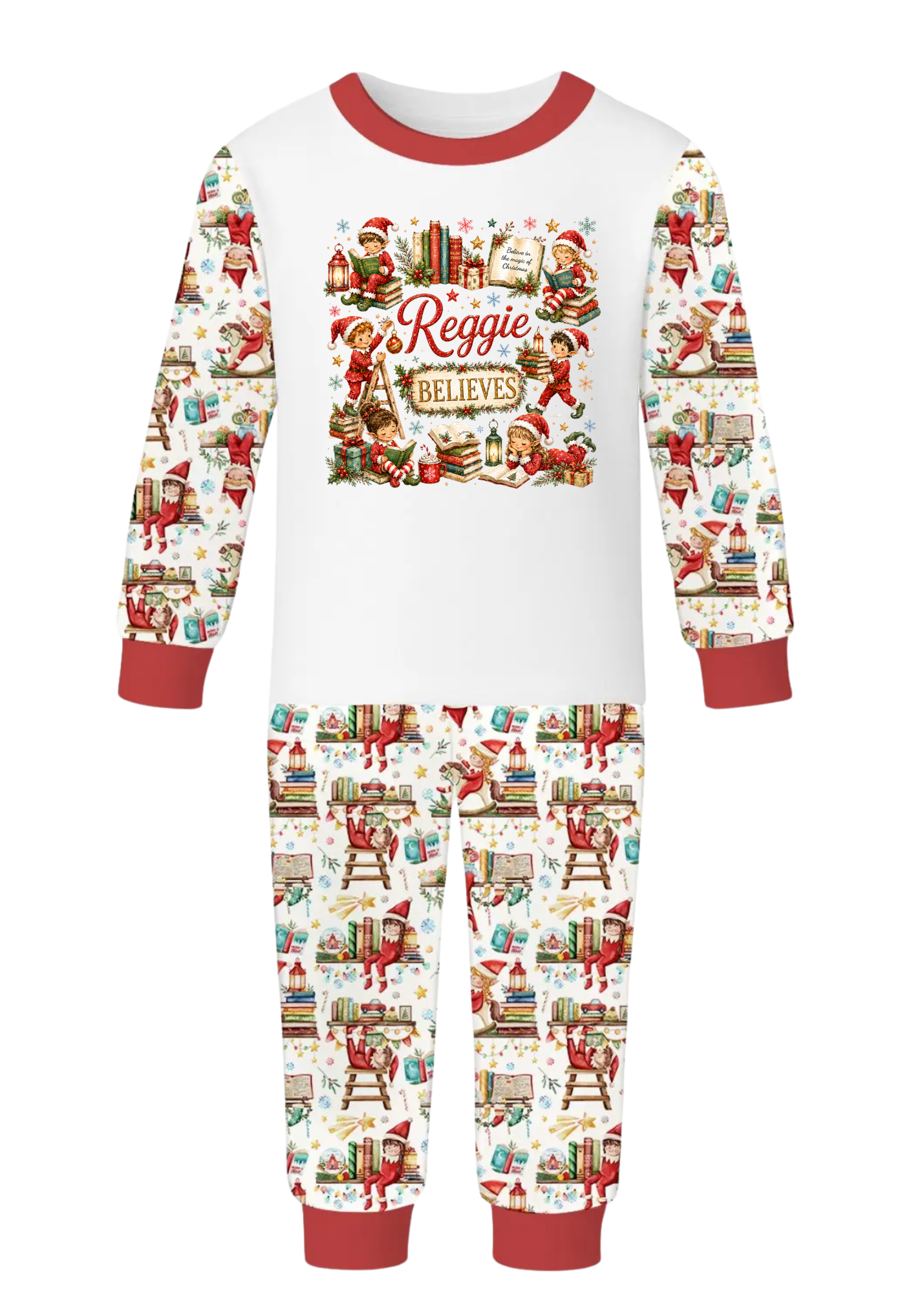NEW Adults Naughty Elf Pjs