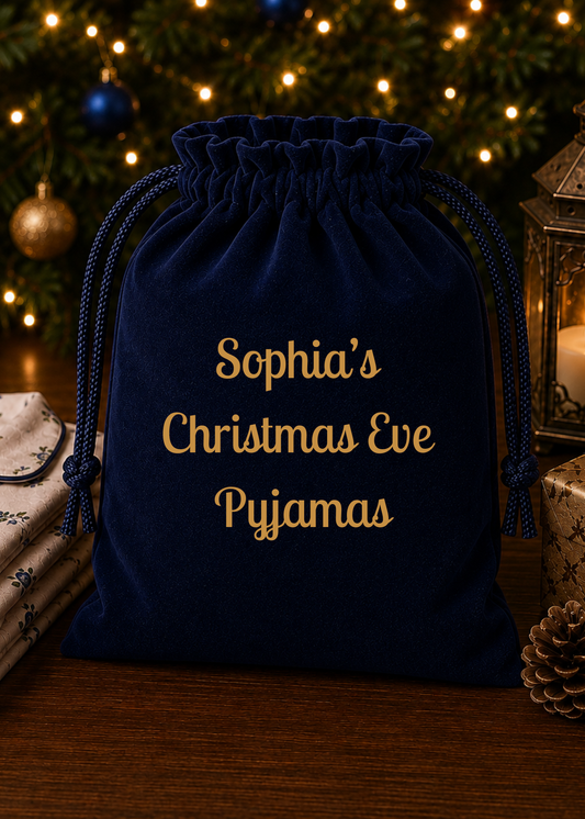 NEW Velvet Pyjama Bag