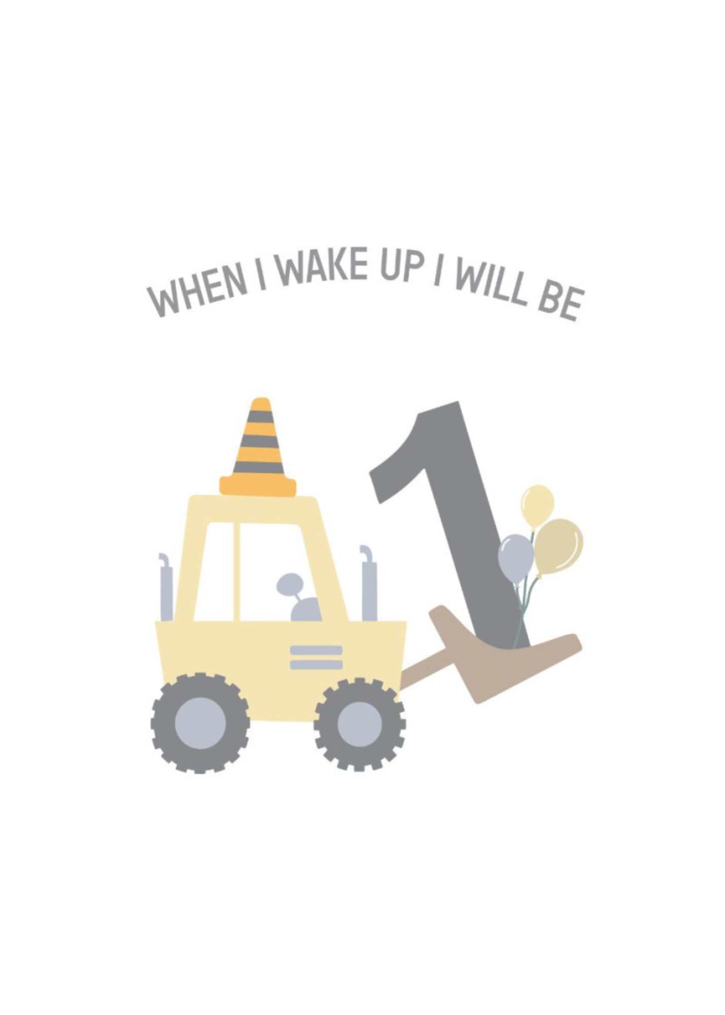 Digger Birthday Pyjamas