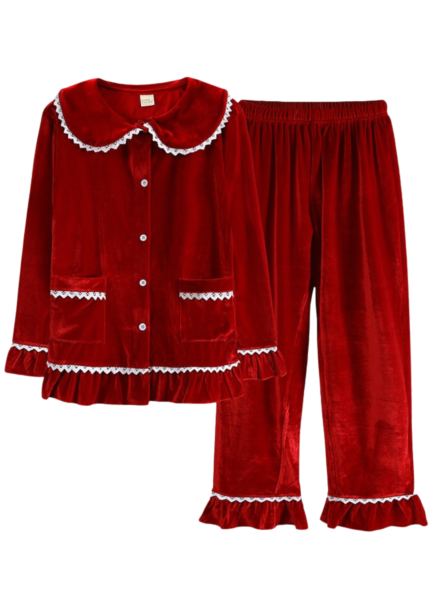 NEW Adults Red Velvet Pjs