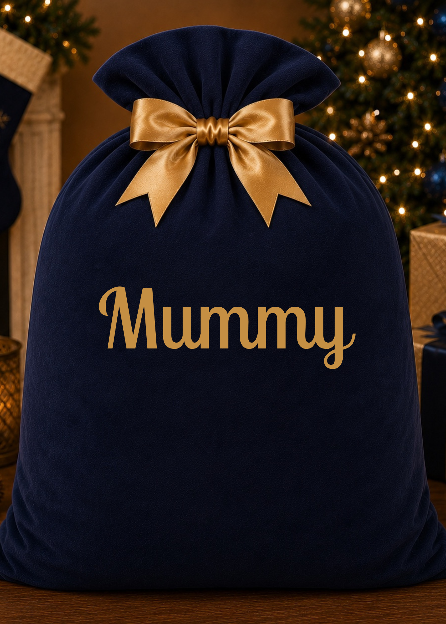NEW Velvet Santa Sack