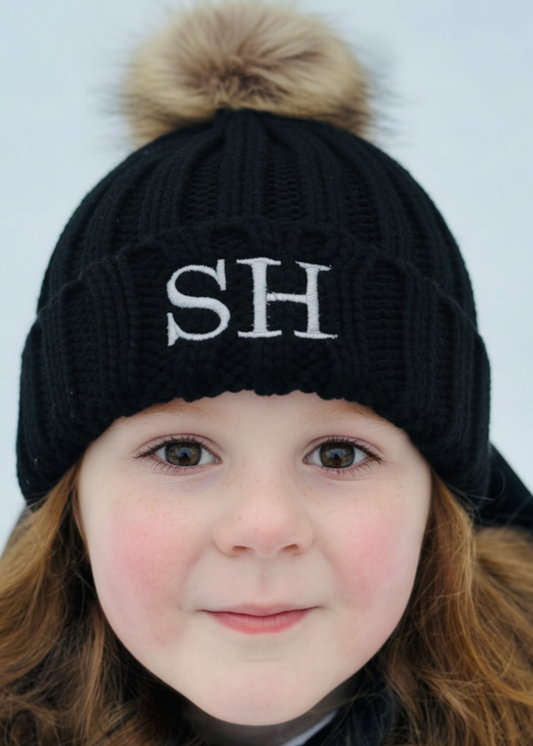 Chunky Knit Bobble Hat