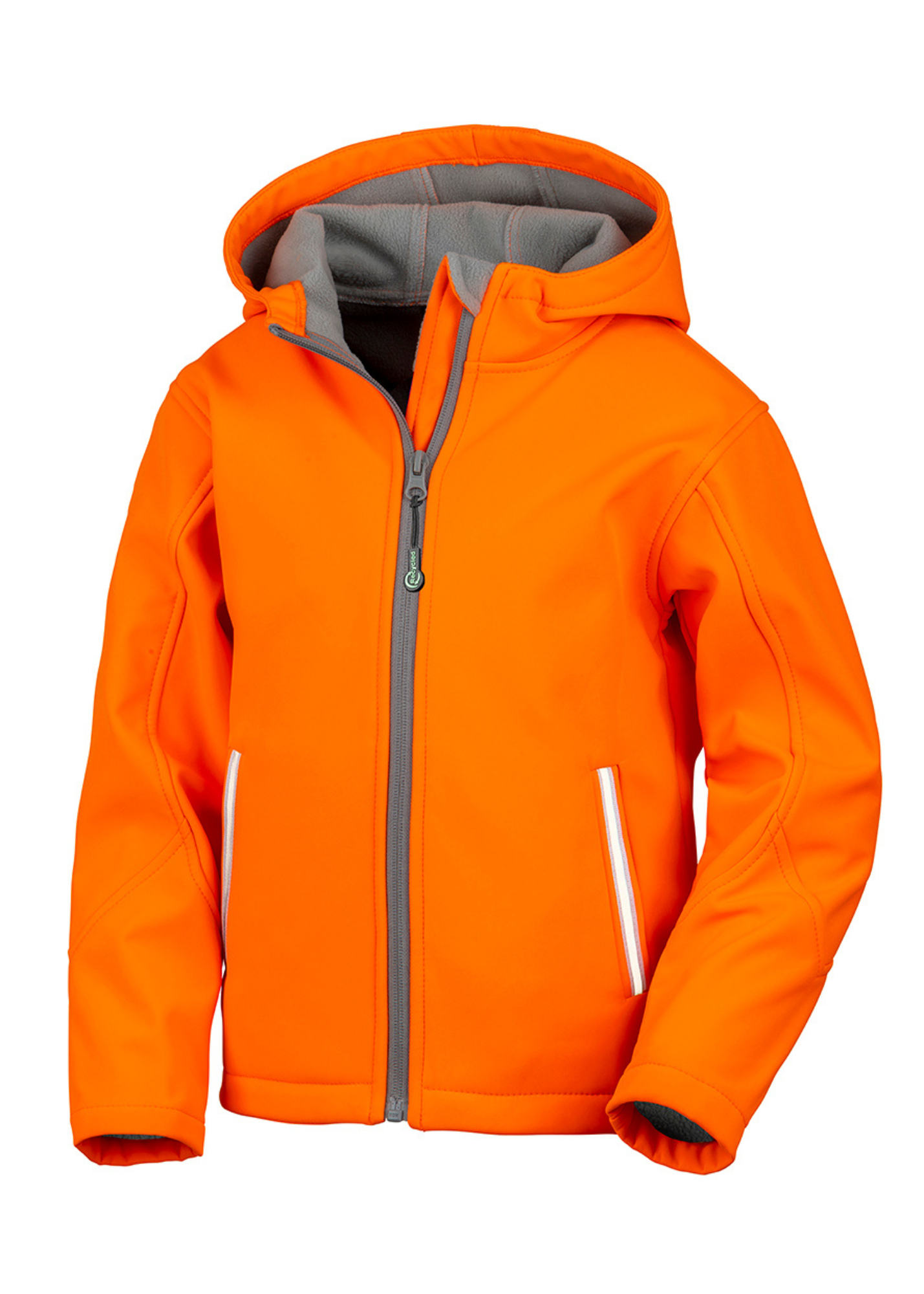 Kids Hooded Soft Shell Jacket