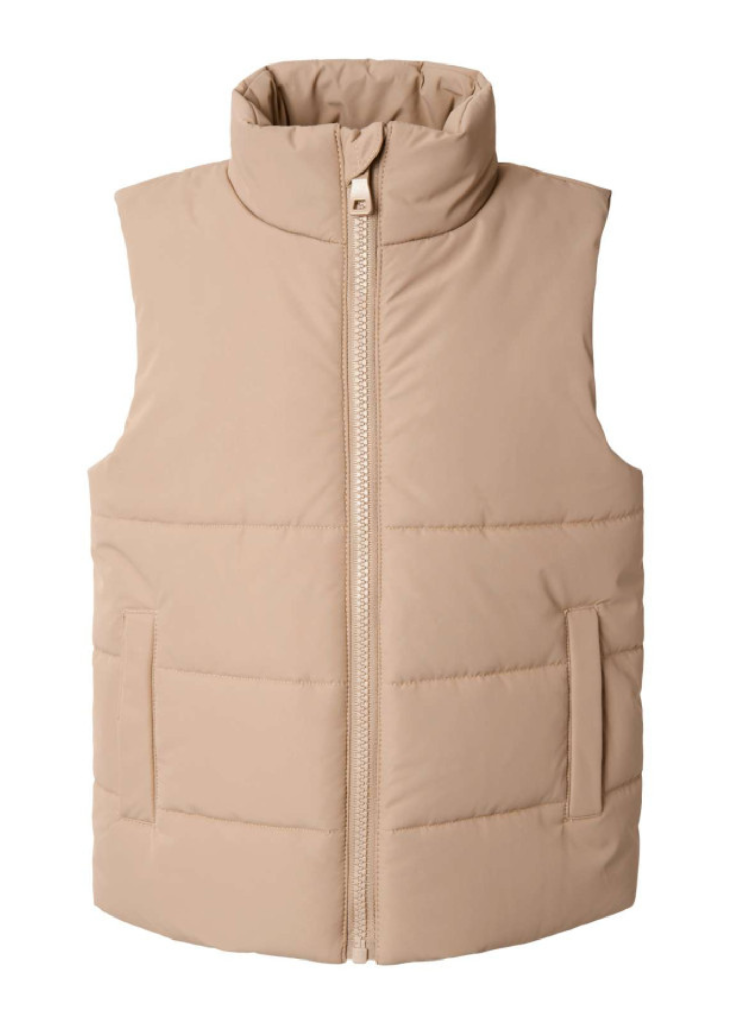 Taupe Padded Gilet