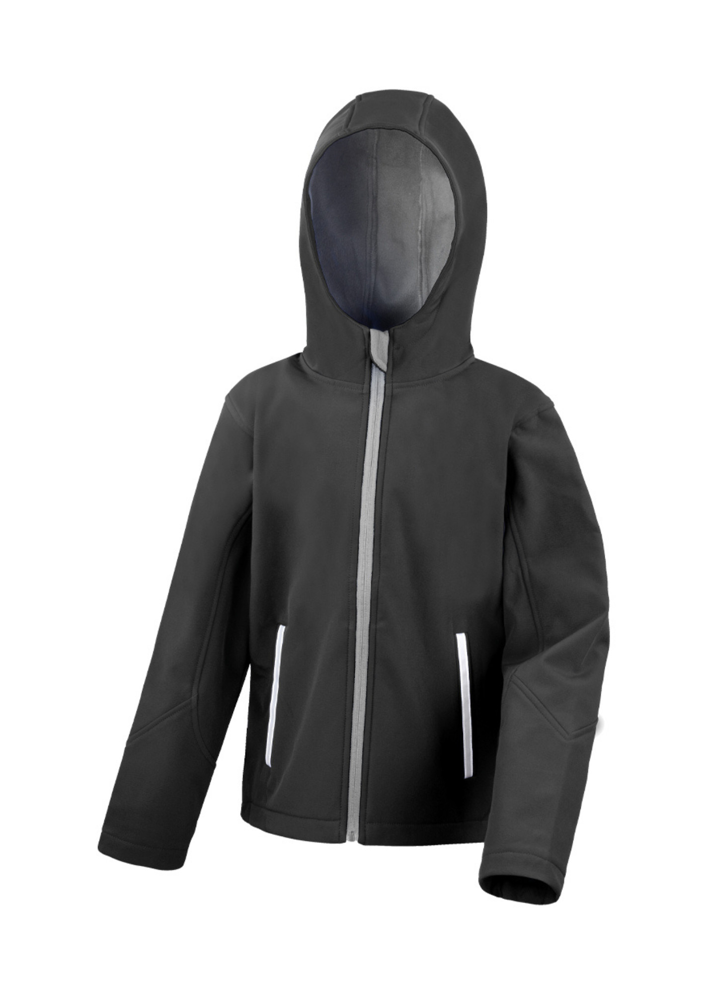 Kids Hooded Soft Shell Jacket