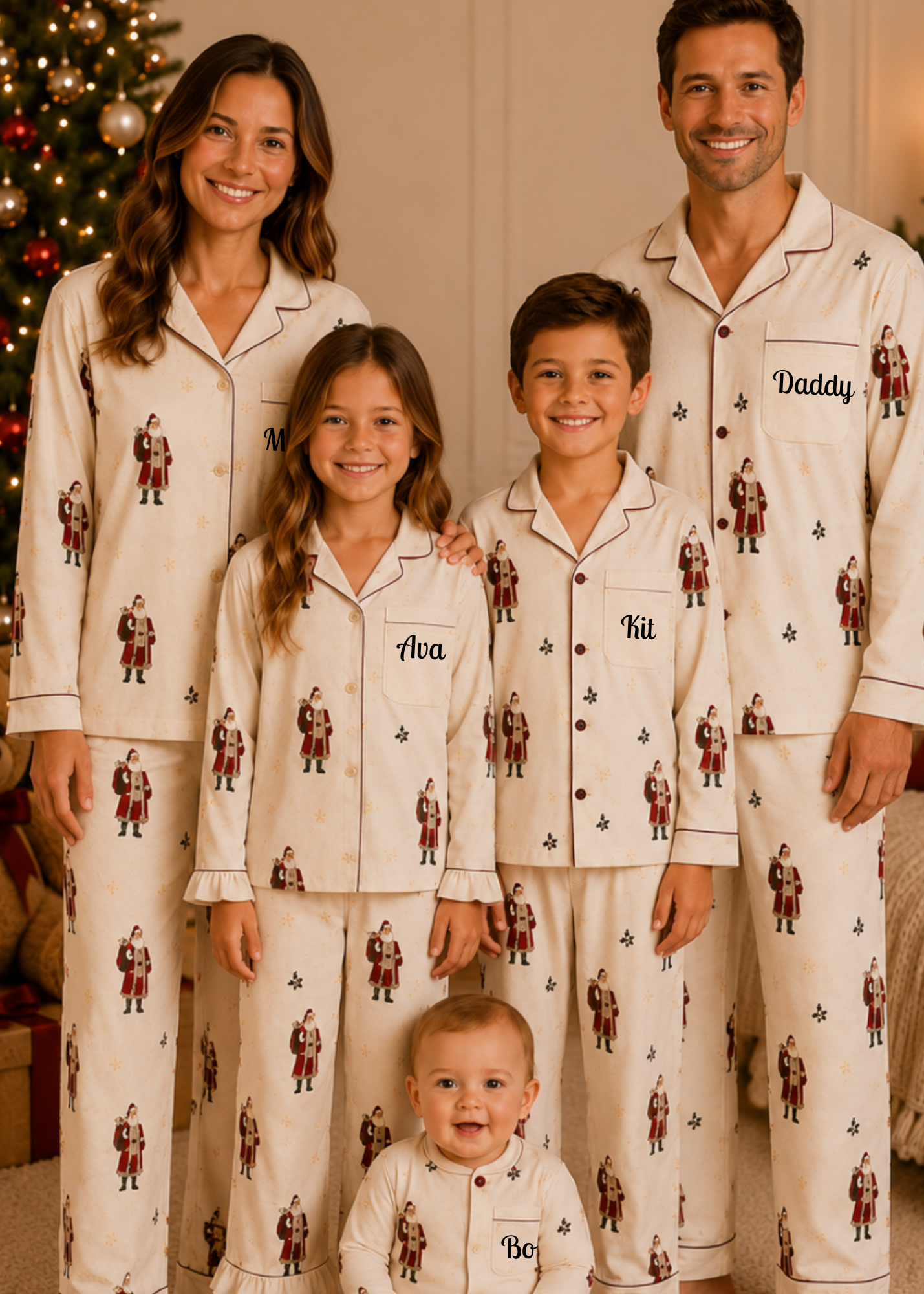 NEW Traditional Santa Pjs