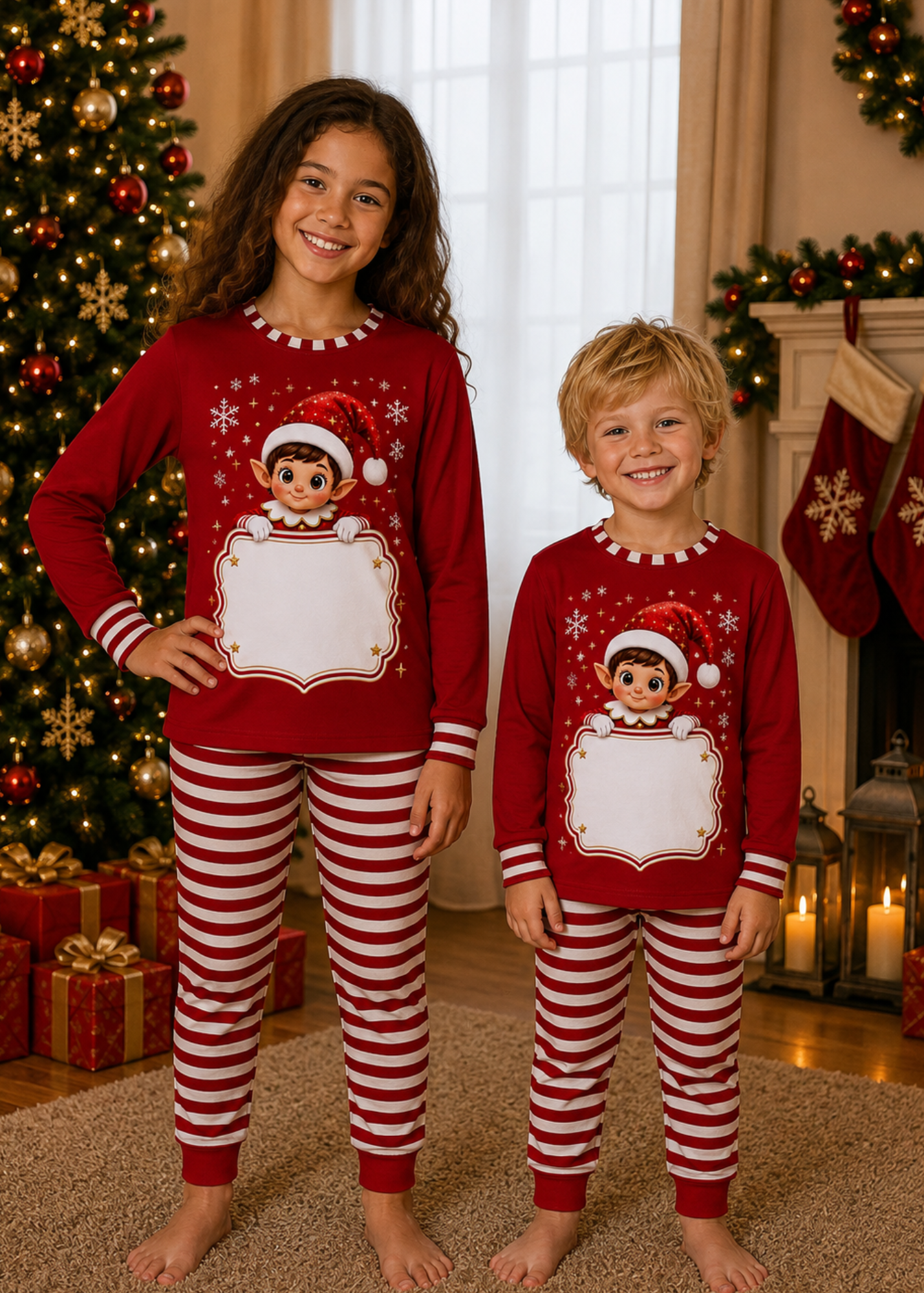 NEW Elf Pjs