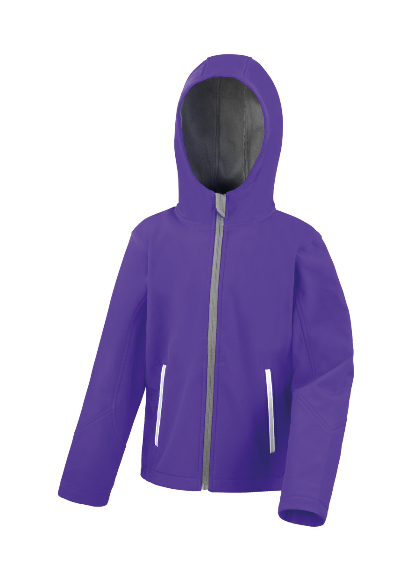 Kids Hooded Soft Shell Jacket