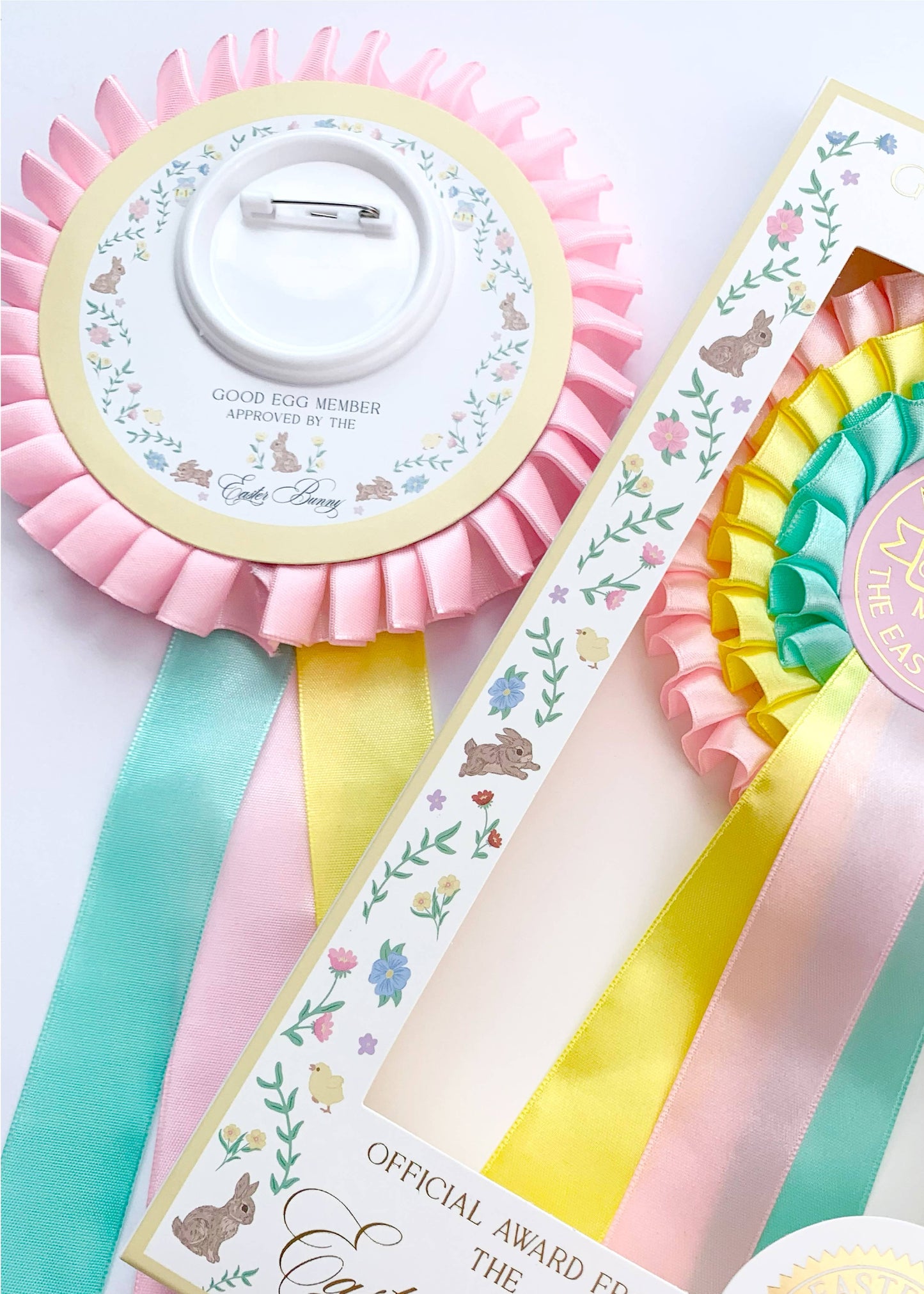 Good Egg Member Easter Rosette - Pastel