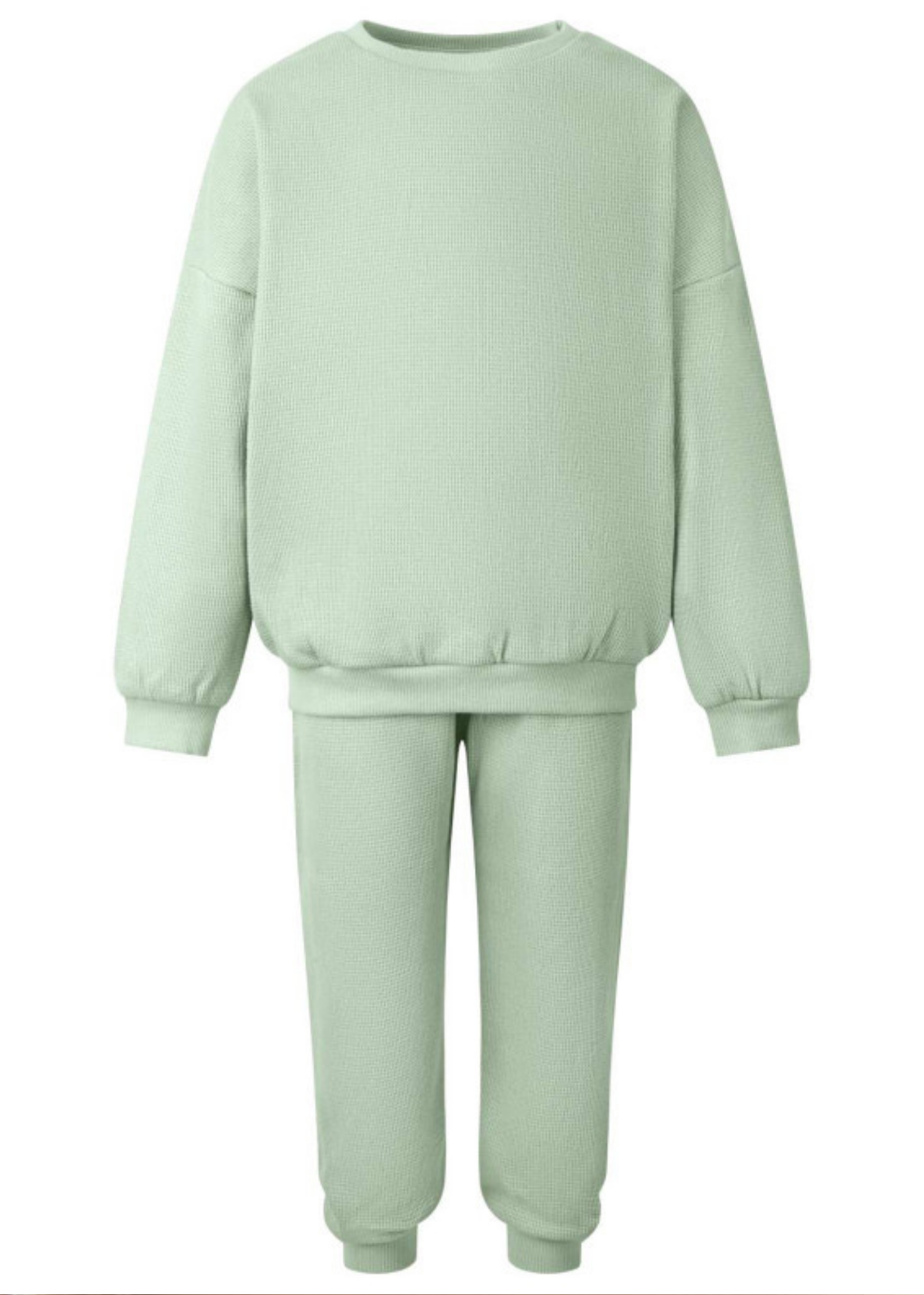 Sage Waffle Loungewear
