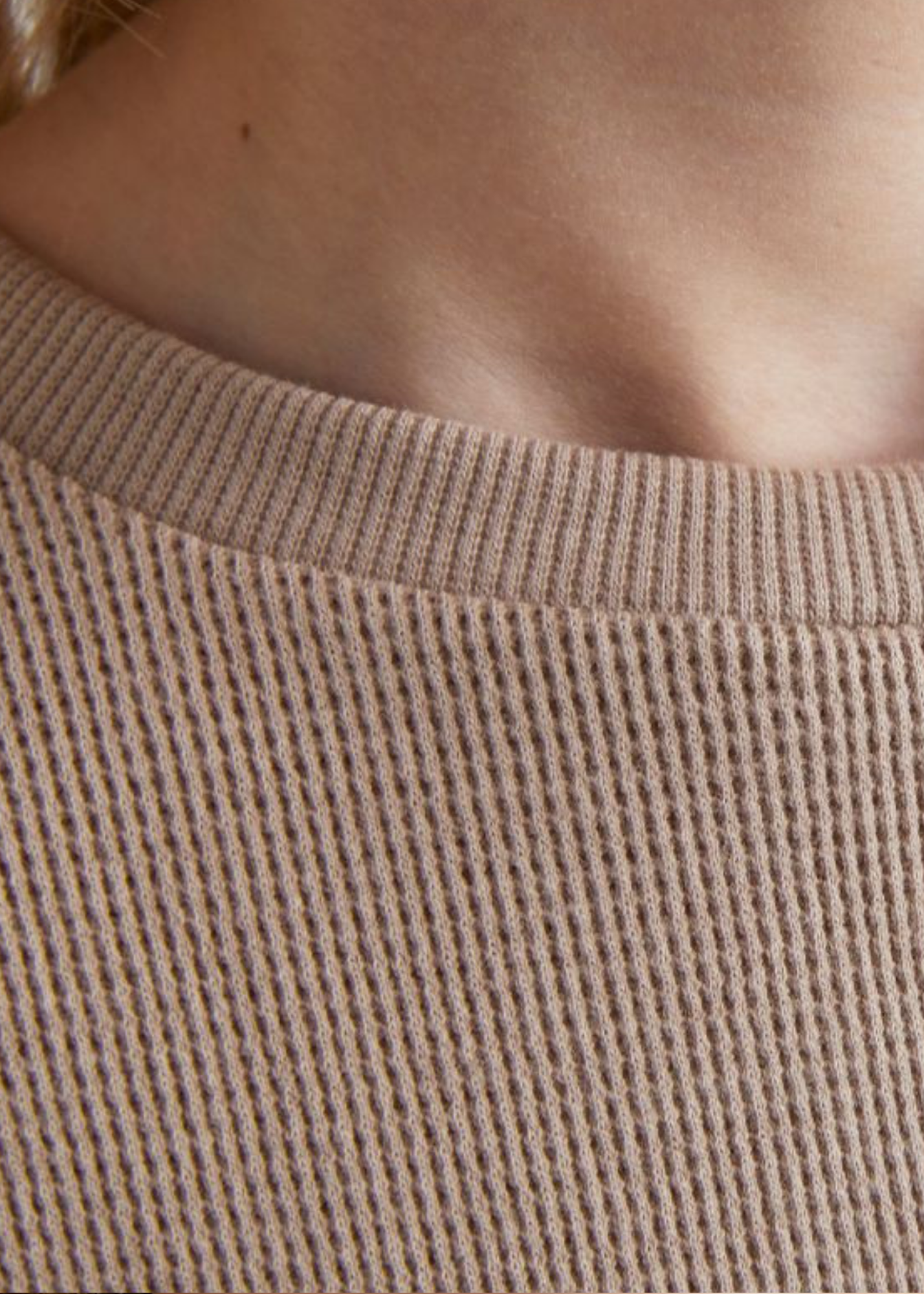 Mink Waffle Loungewear